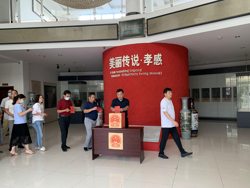 圆满完成孝南区第七届人大代表选举工作