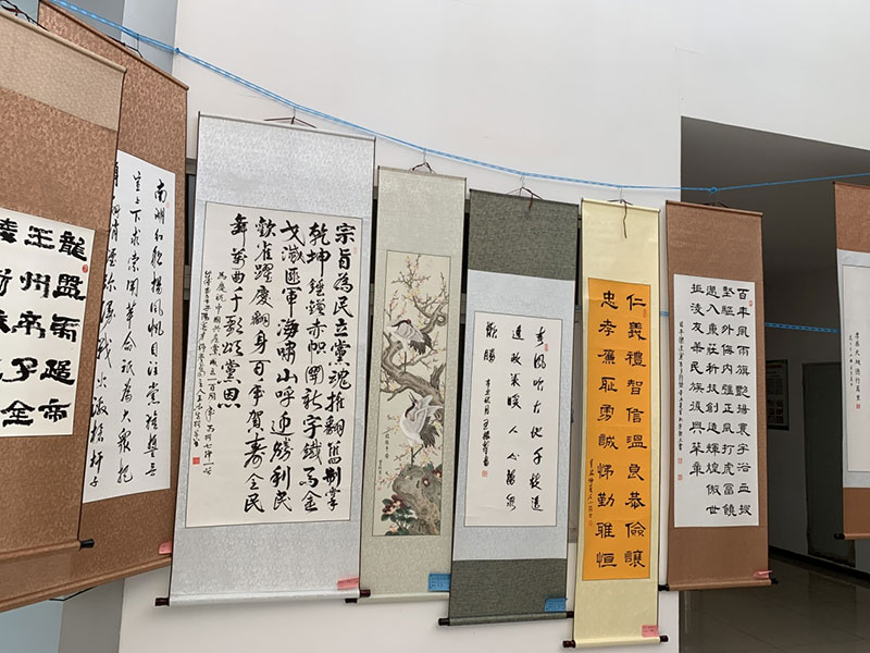 迎国庆弘扬百年老字号孝感麻糖米酒企业文化书画展 孝感麻糖米酒