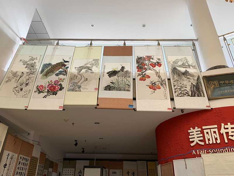 迎国庆弘扬百年老字号孝感麻糖米酒企业文化书画展 孝感麻糖米酒