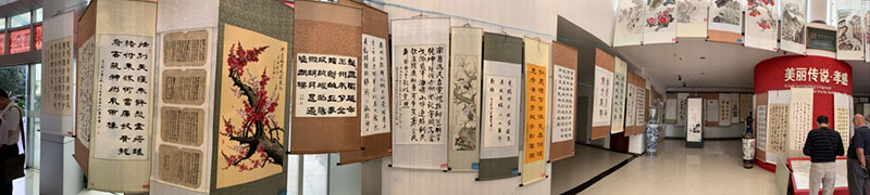 迎国庆弘扬百年老字号孝感麻糖米酒企业文化书画展 孝感麻糖米酒